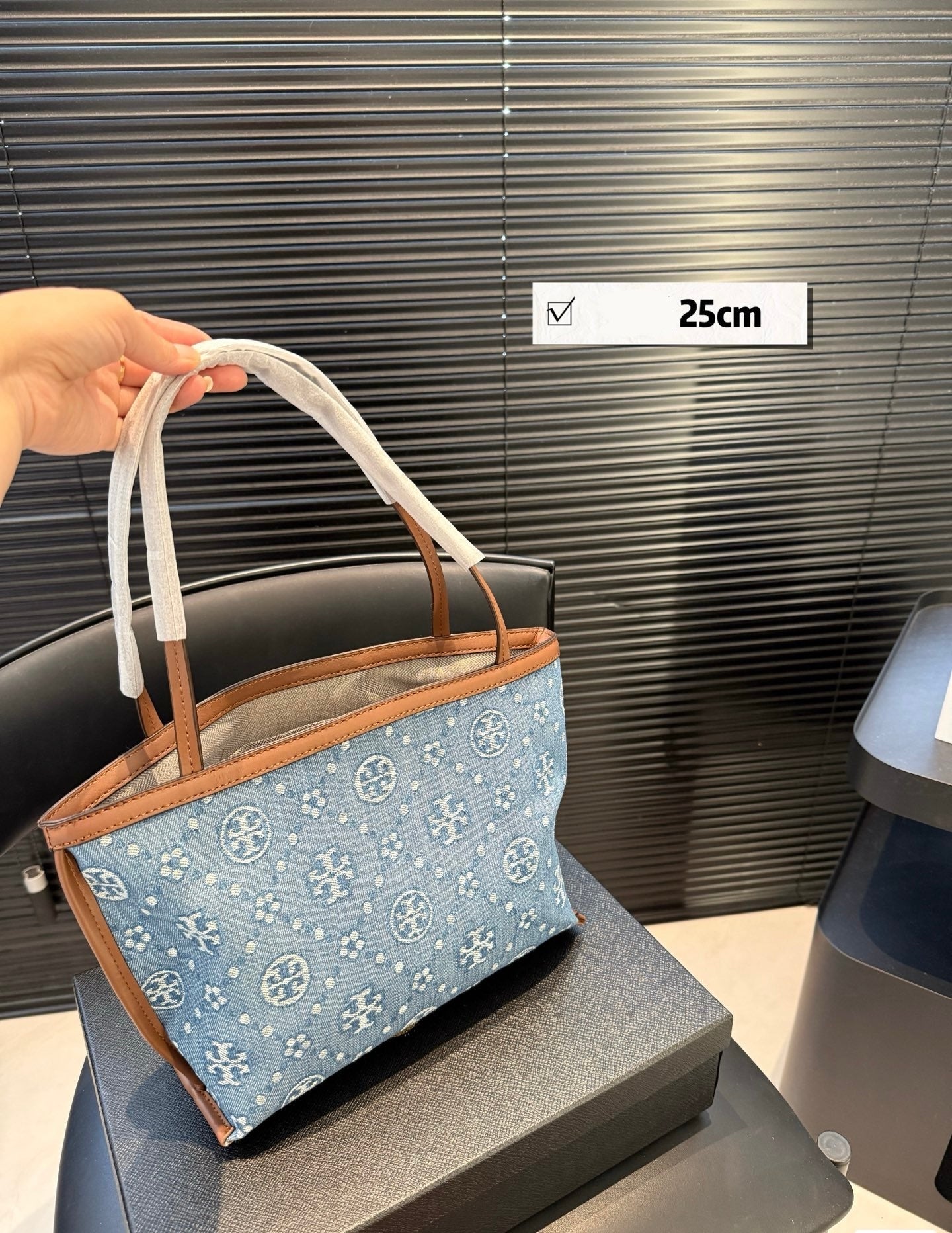T Burch Tote Bags