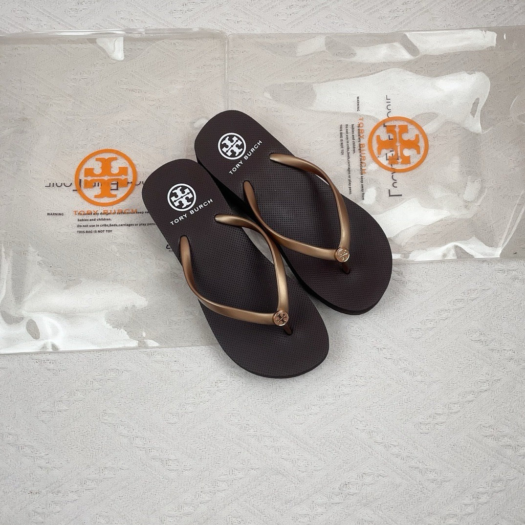 T Burch Soft Rubber Slipper