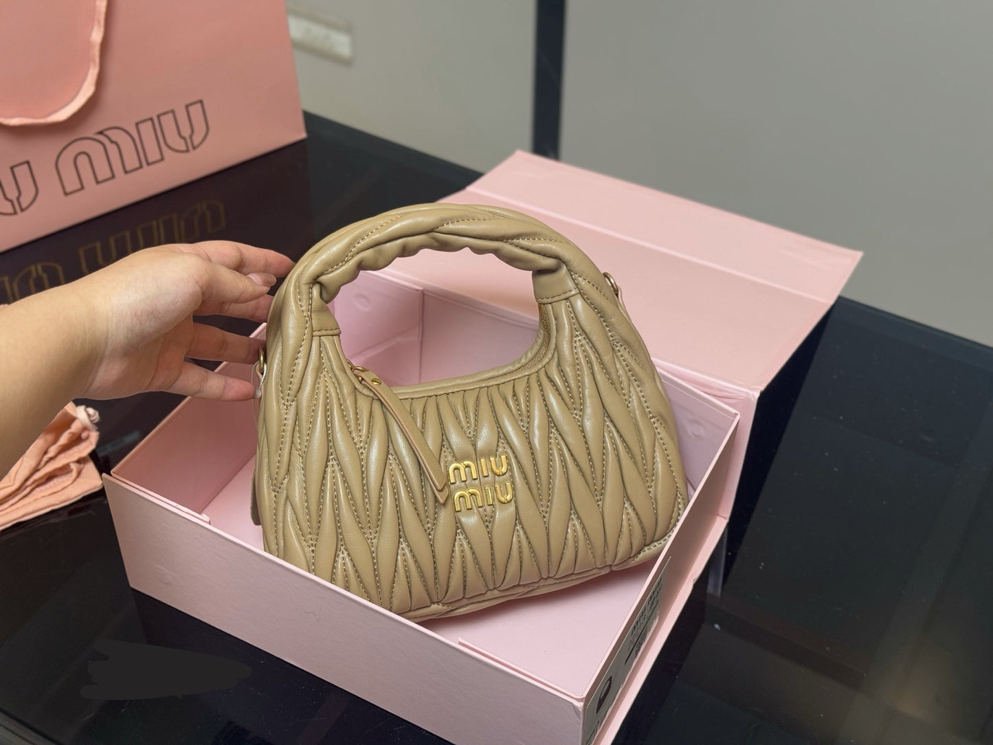 Miu Miu Bowling Bag ( Multi Colours )
