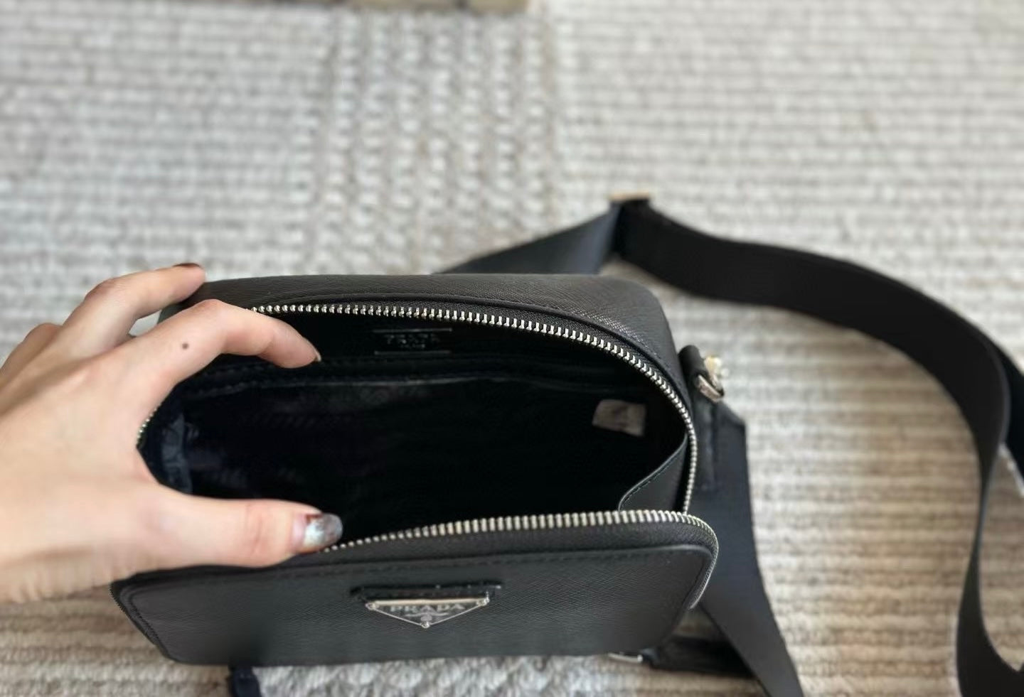 Pr*da Slingshot Bag
