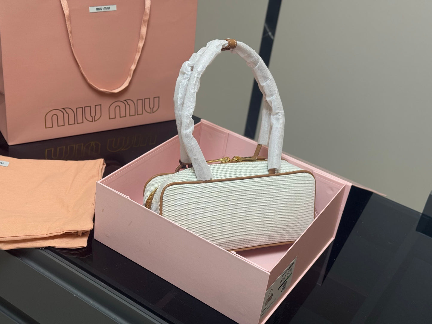 Miu Miu Bowling Ball / Briefcase Bag