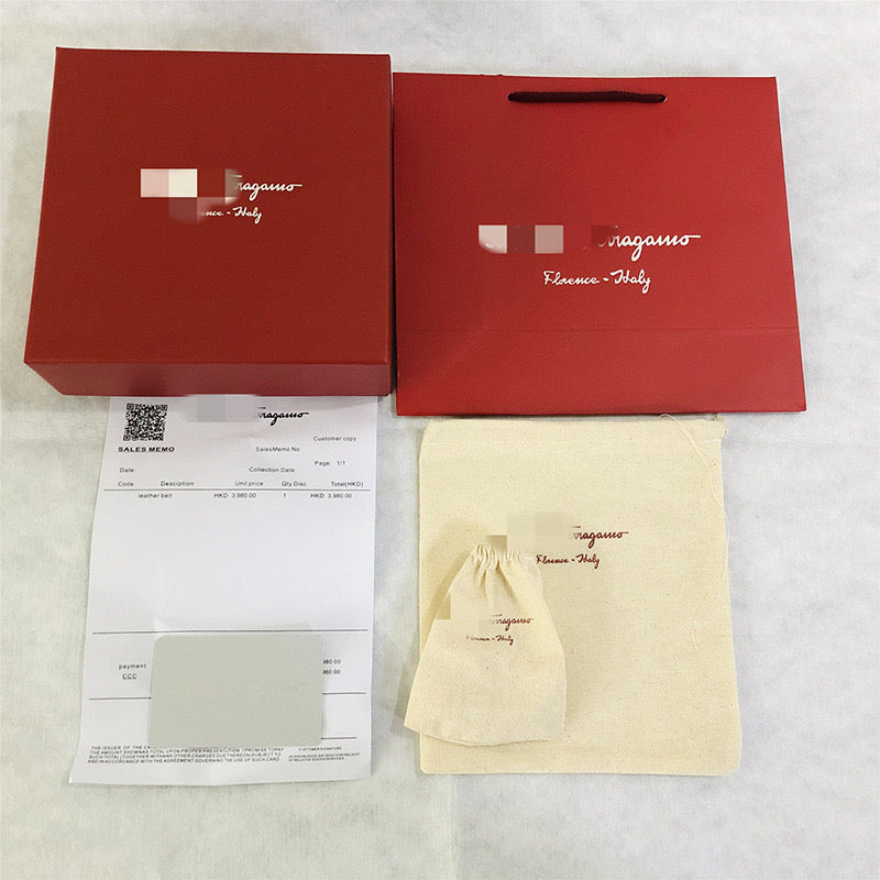 Ferragamo Belt ( 3 Buckle Shades )