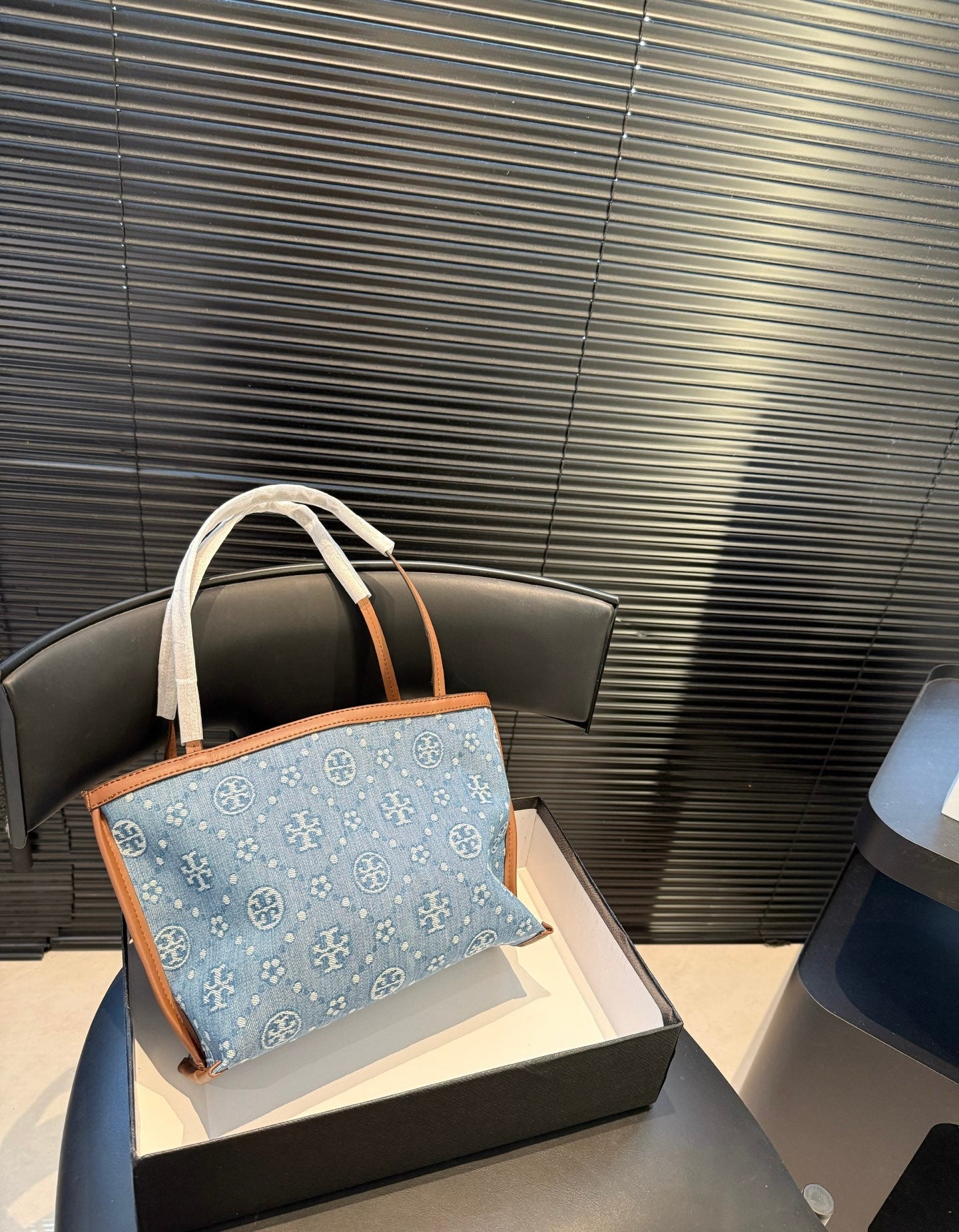 T Burch Tote Bags