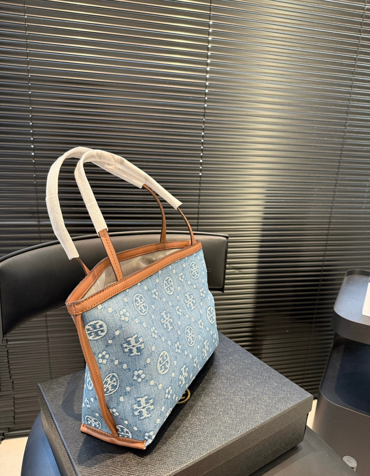T Burch Tote Bags