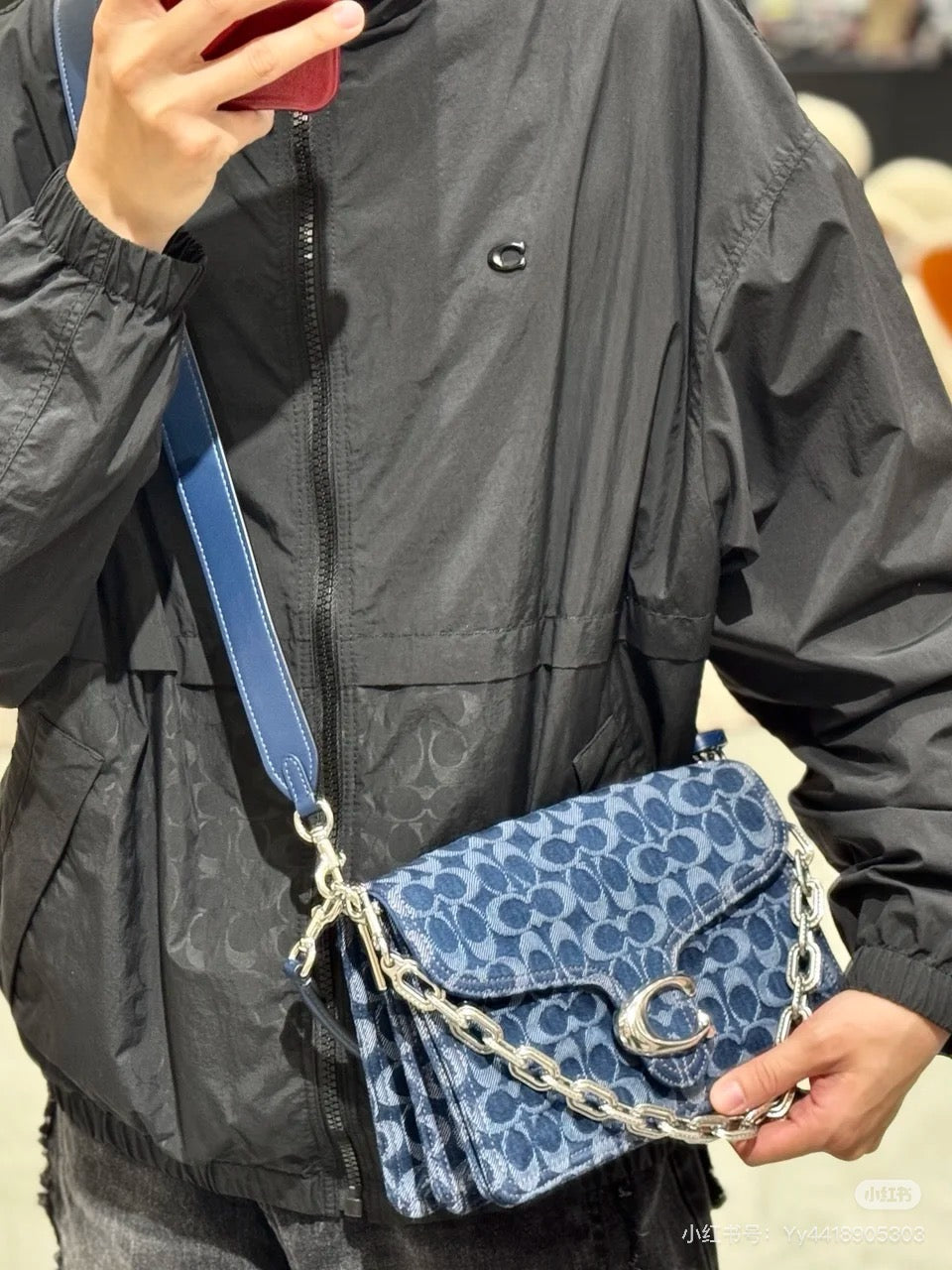 C*ach New Denim Tabby original ( 2 sizes )