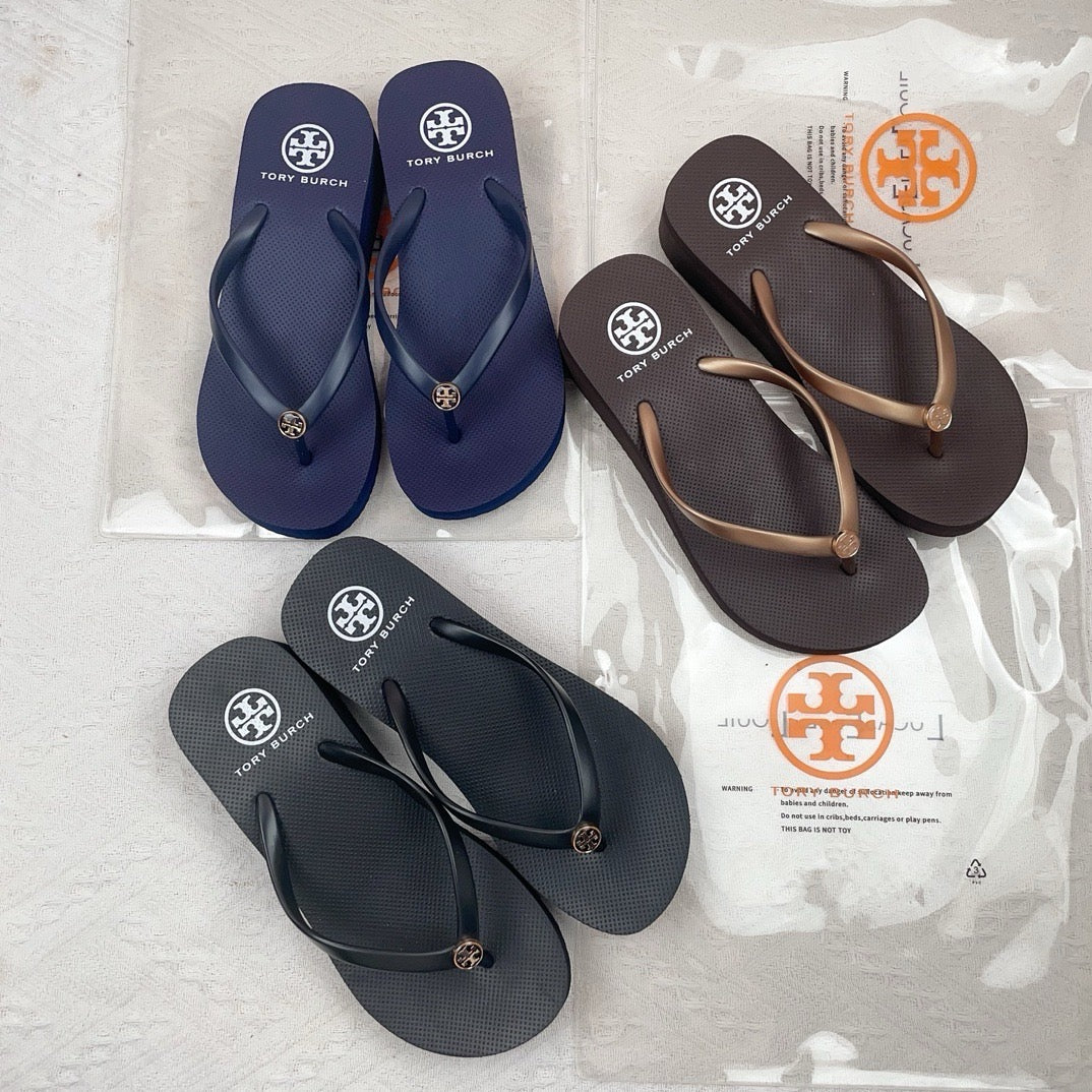 T Burch Soft Rubber Slipper