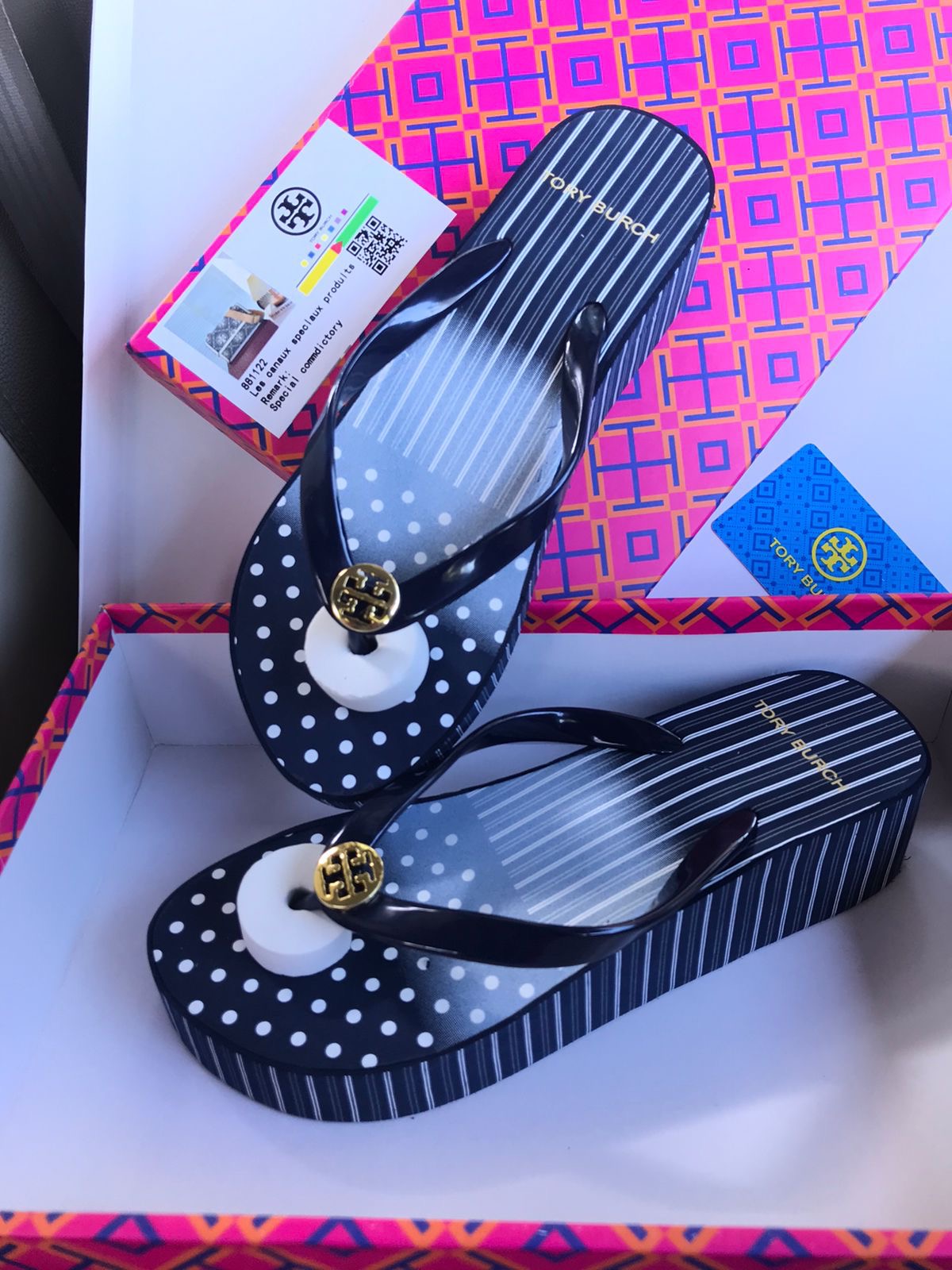 T Burch Slipper