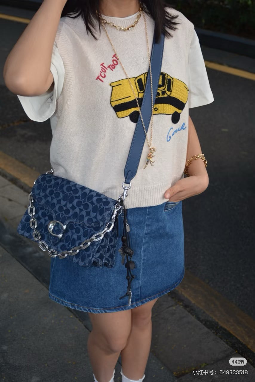C*ach New Denim Tabby original ( 2 sizes )