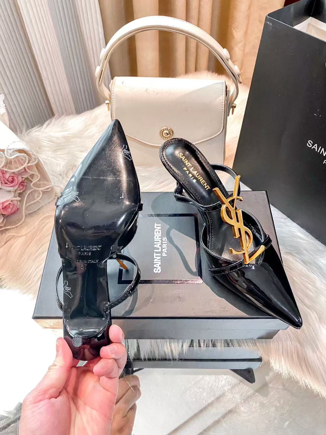 YSL Brand Heels