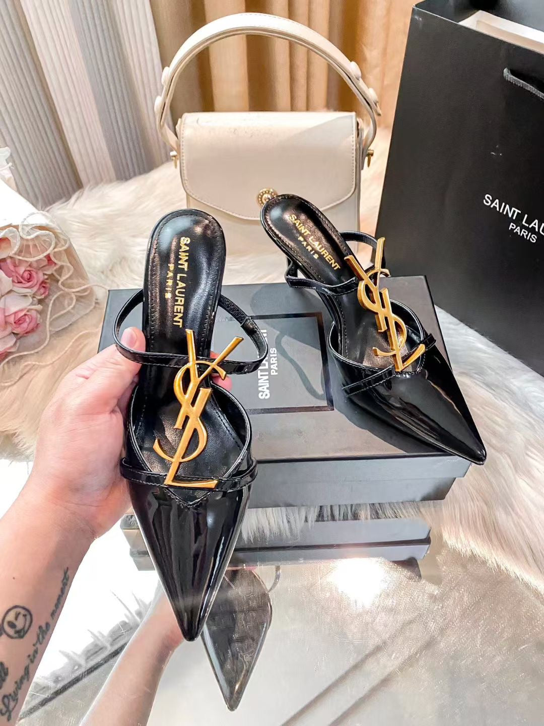 YSL Brand Heels