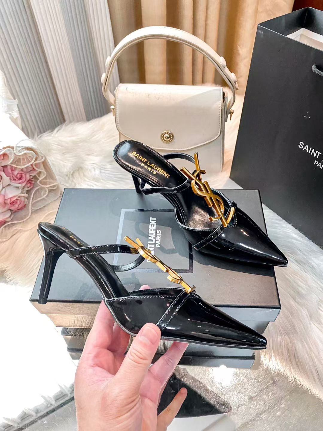 YSL Brand Heels