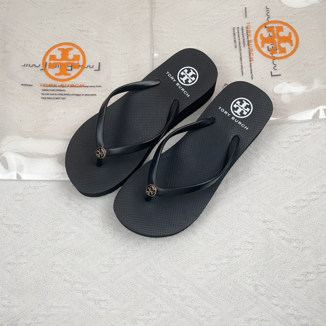 T Burch Soft Rubber Slipper