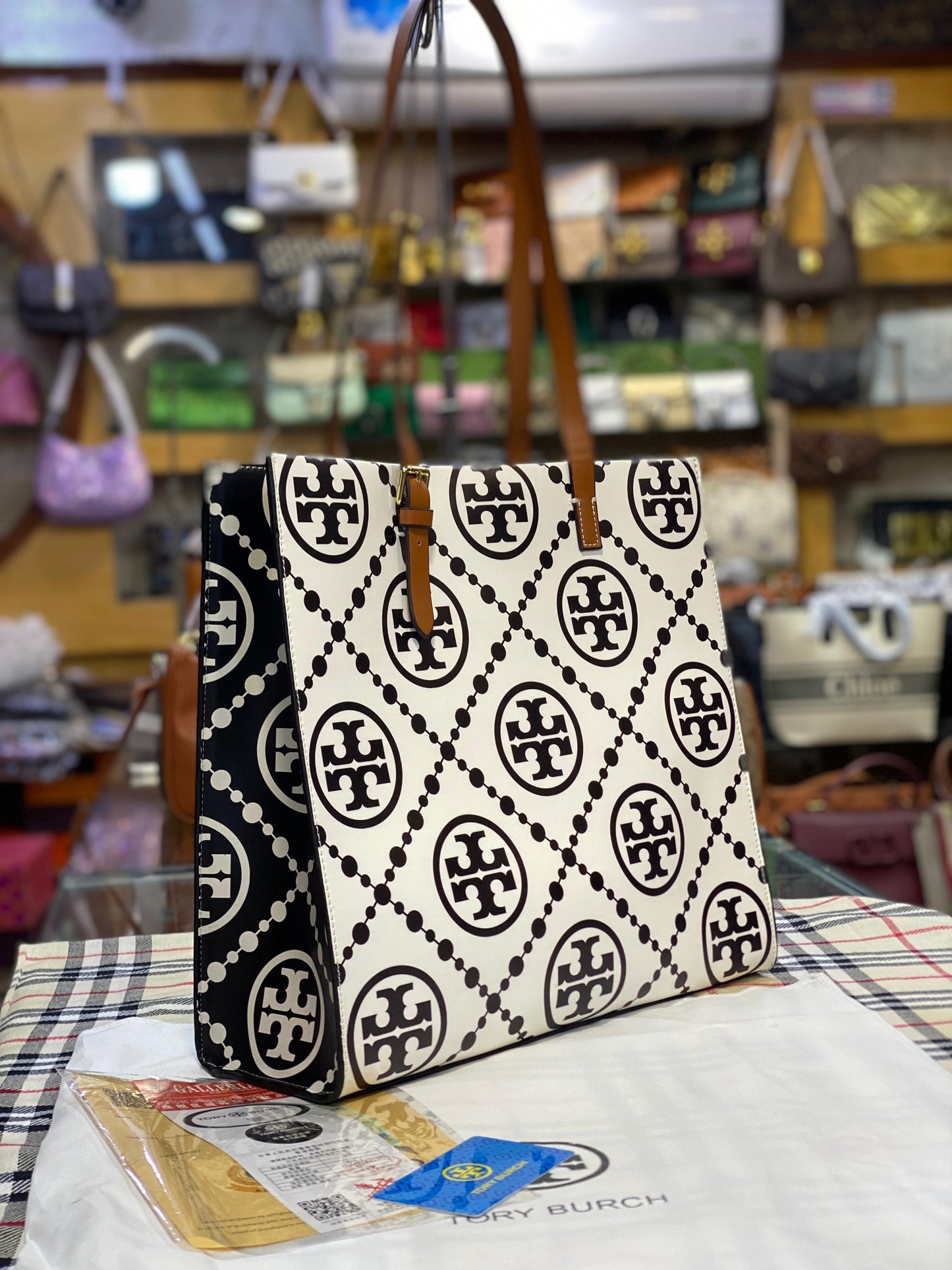 T Burch Bag