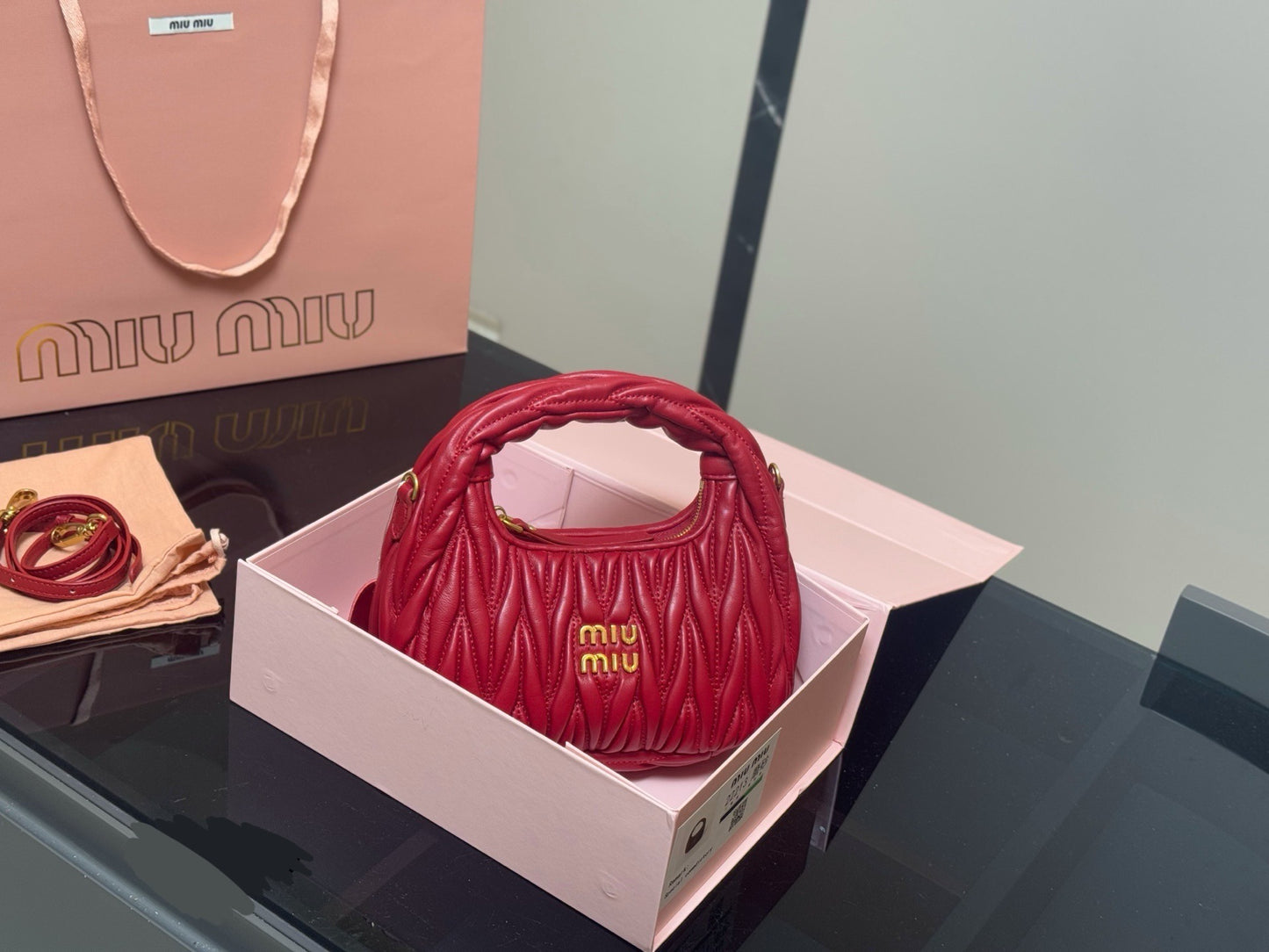 Miu Miu Bowling Bag ( Multi Colours )