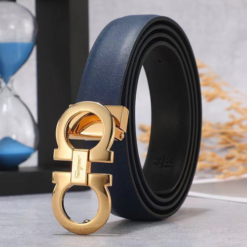 Ferragamo Belt ( 2 Buckle Shades )