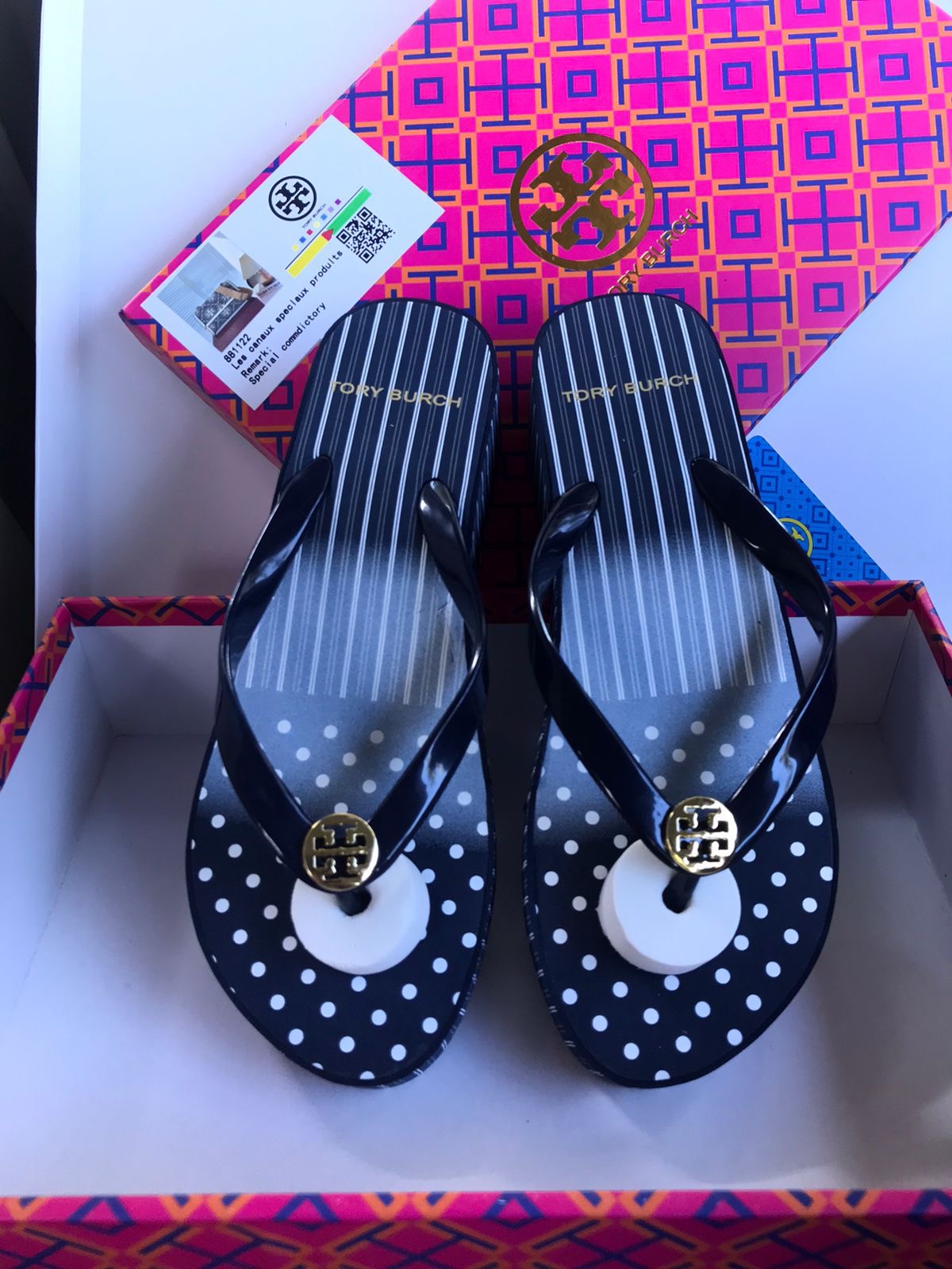 T Burch Slipper