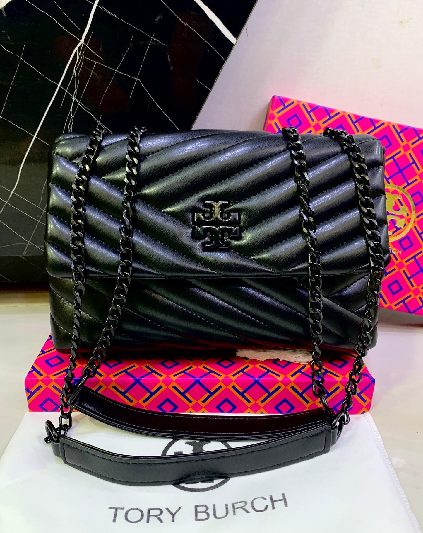 T Burch Famous Bag ( Multi colours )