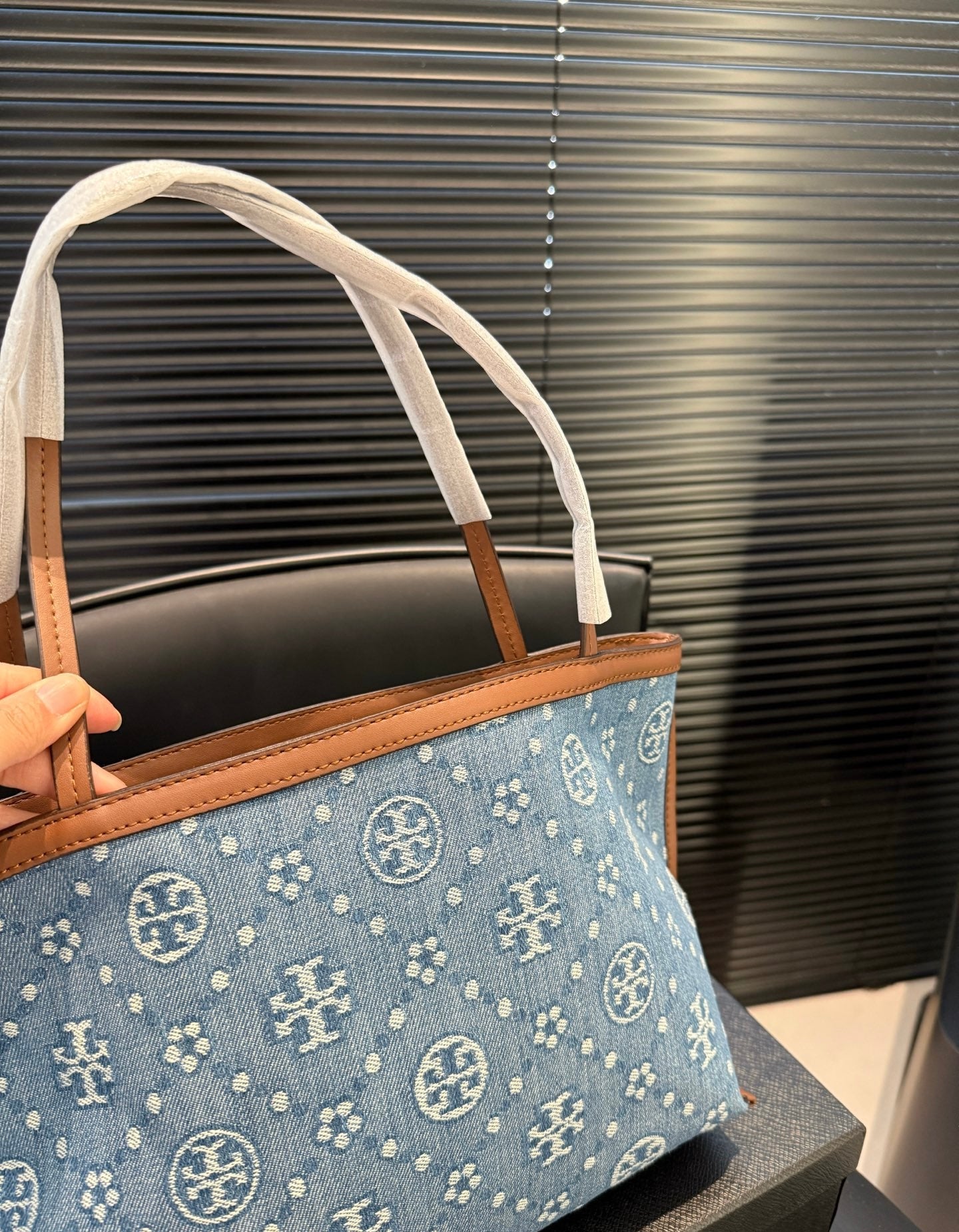 T Burch Tote Bags
