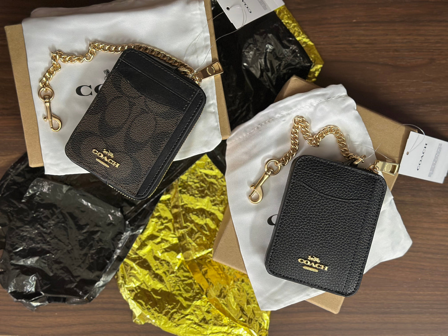 C*ach Mini Wallets