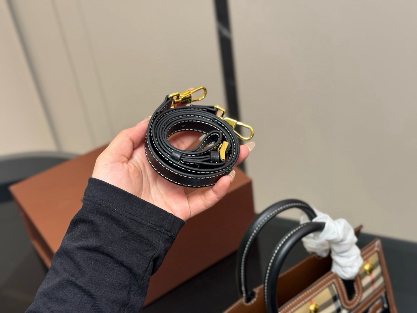 Burb*rry Handbag ( Limited Edition )