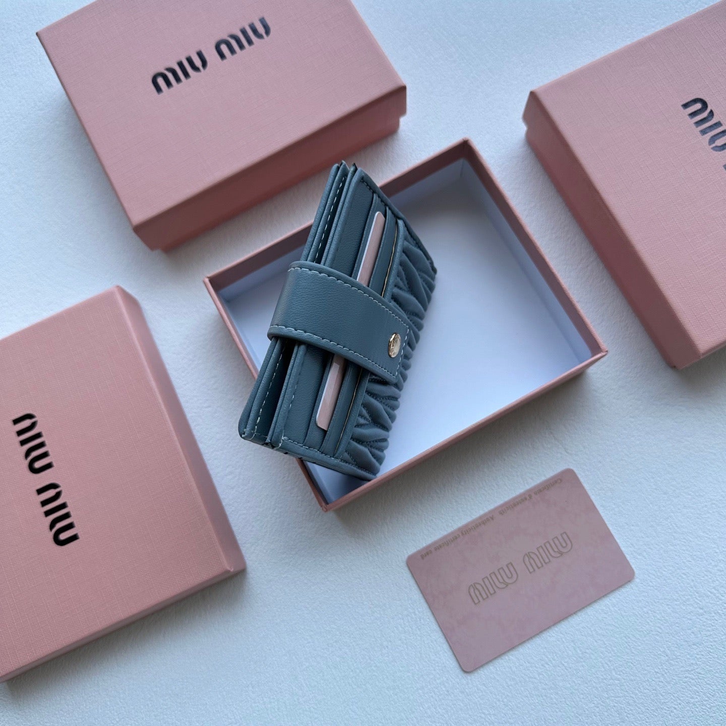 Miu Miu Wallet + Card Holder