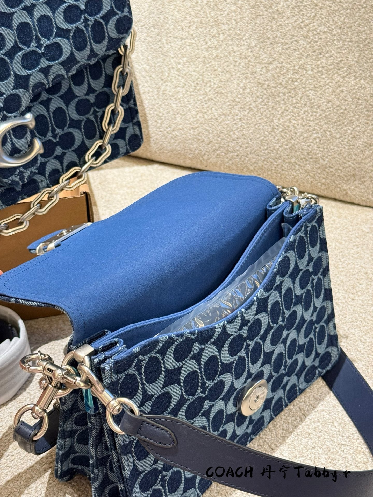 C*ach New Denim Tabby original ( 2 sizes )