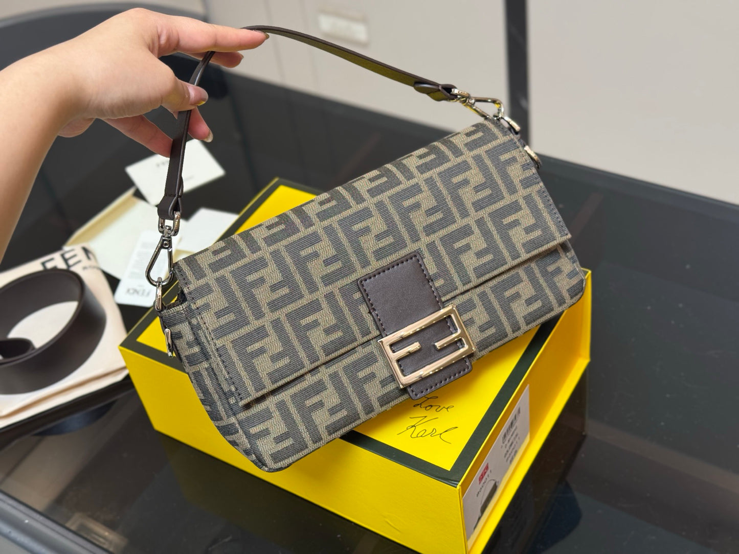 Fe*di Baguette Bag