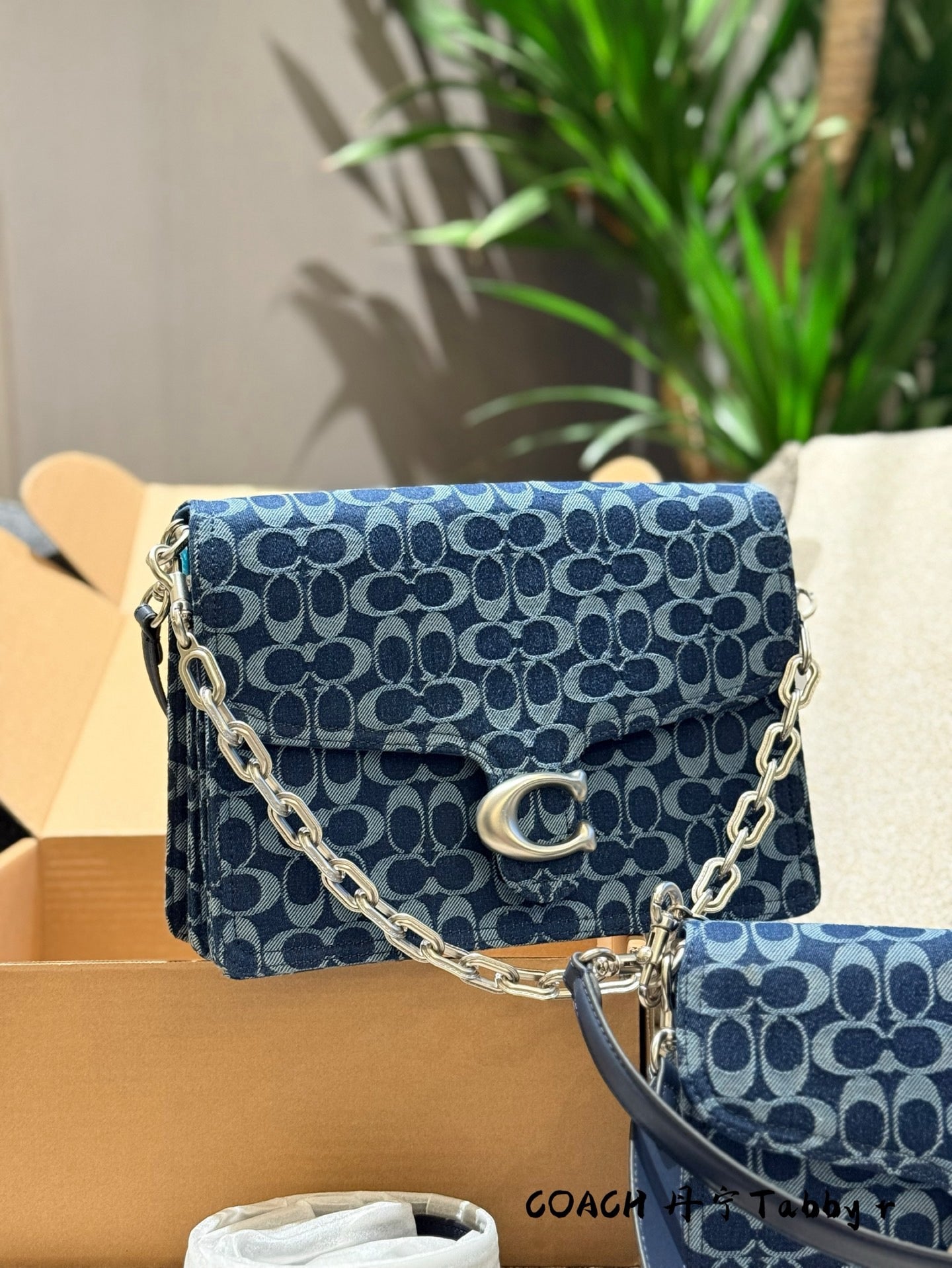 C*ach New Denim Tabby original ( 2 sizes )