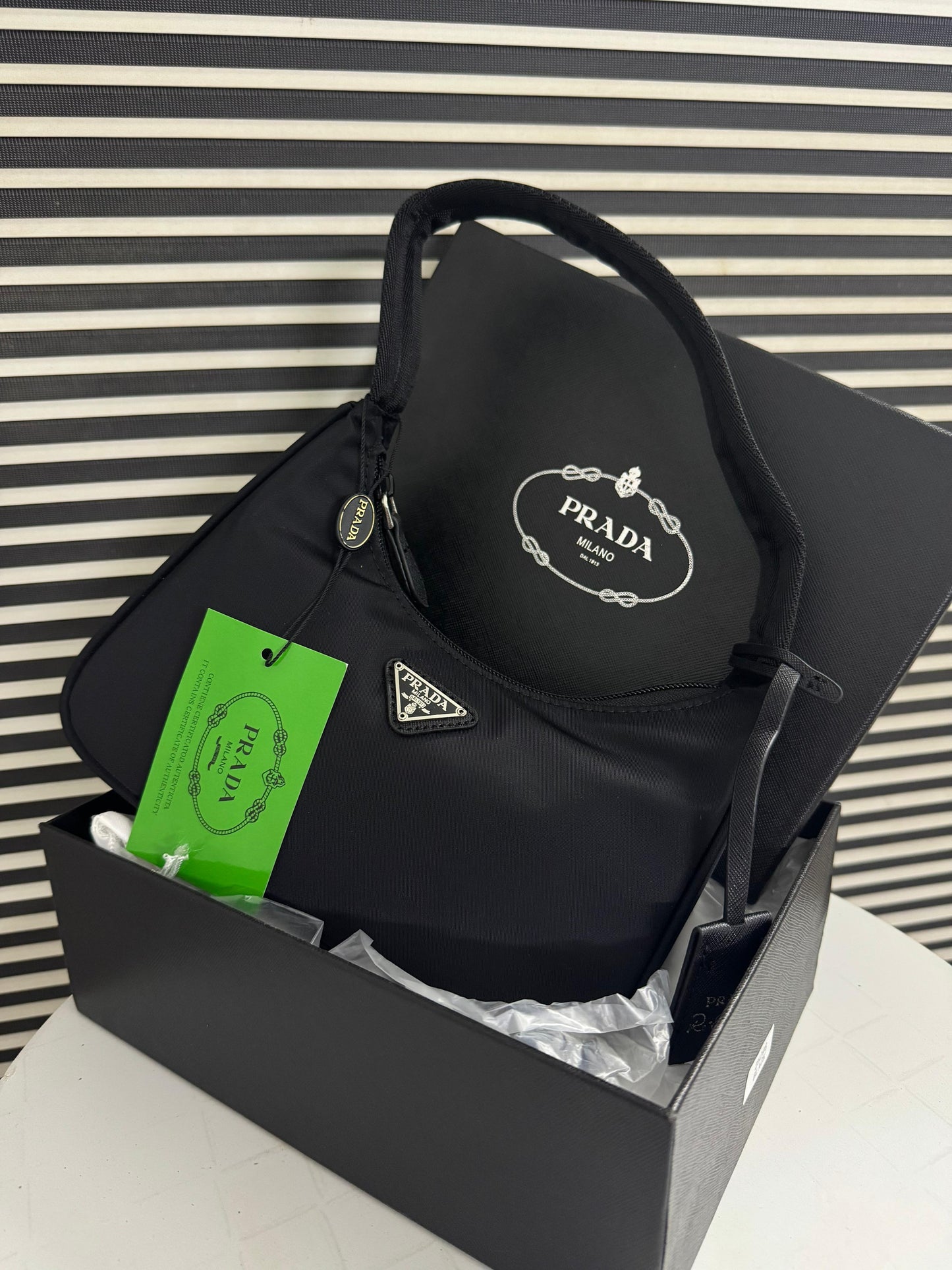 Pr*da Re-Nylon Bag