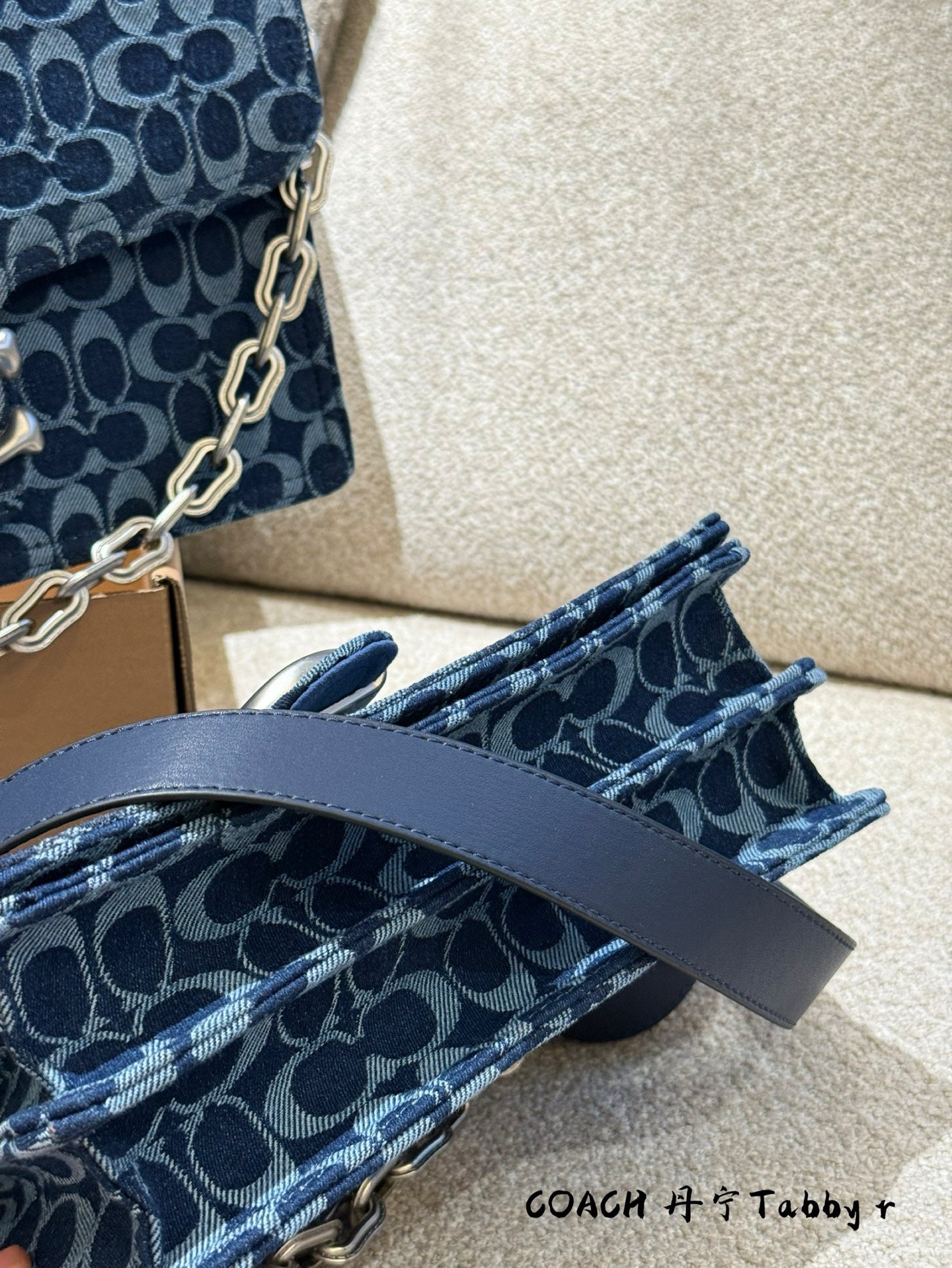 C*ach New Denim Tabby original ( 2 sizes )