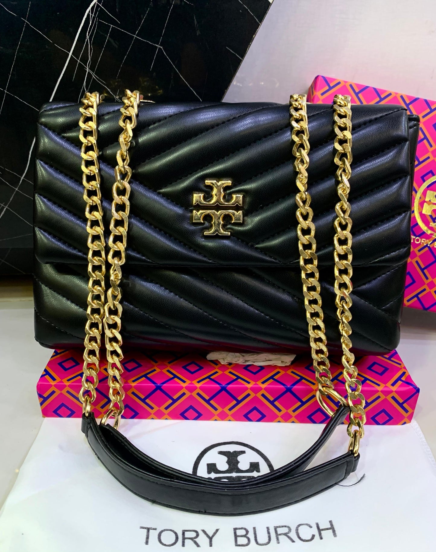 T Burch Famous Bag ( Multi colours )