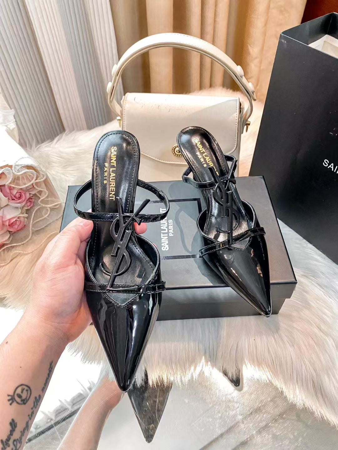 YSL Brand Heels