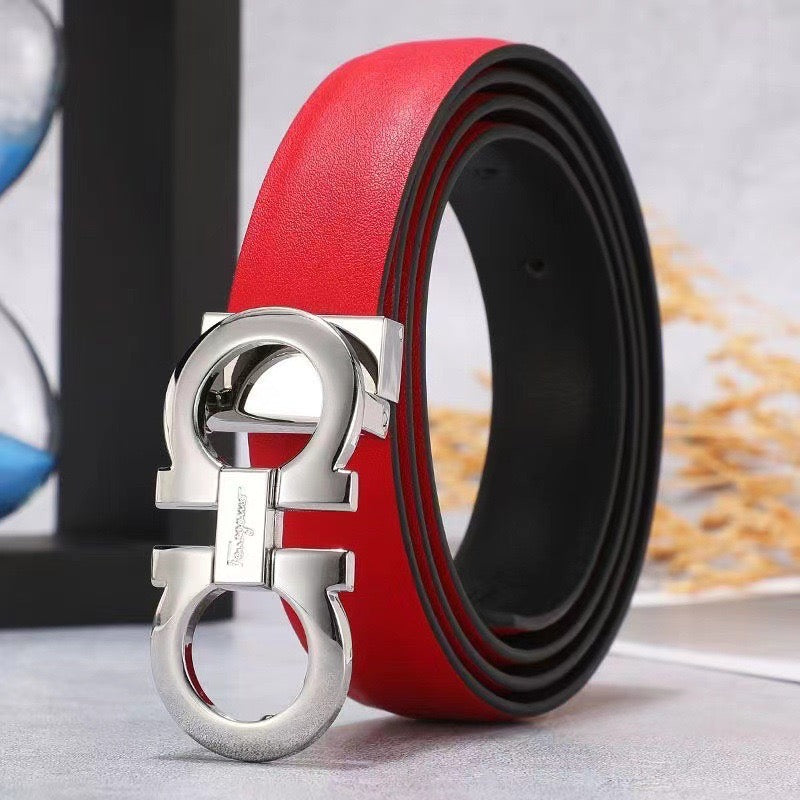 Ferragamo Belt ( 2 Buckle Shades )