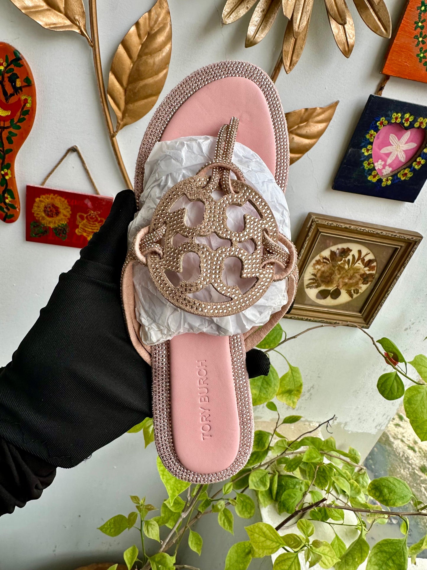 T Burch Famous Slipper