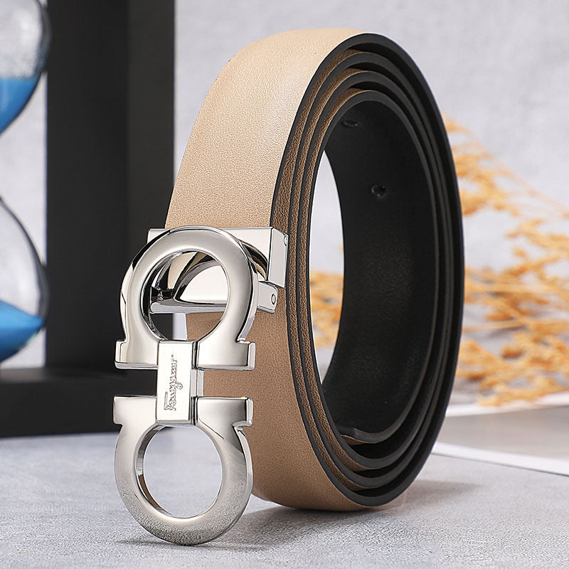 Ferragamo Belt ( 2 Buckle Shades )