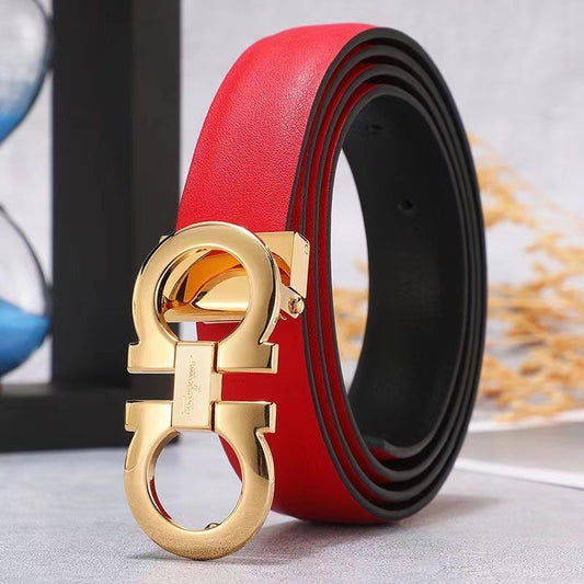 Ferragamo Belt ( 2 Buckle Shades )