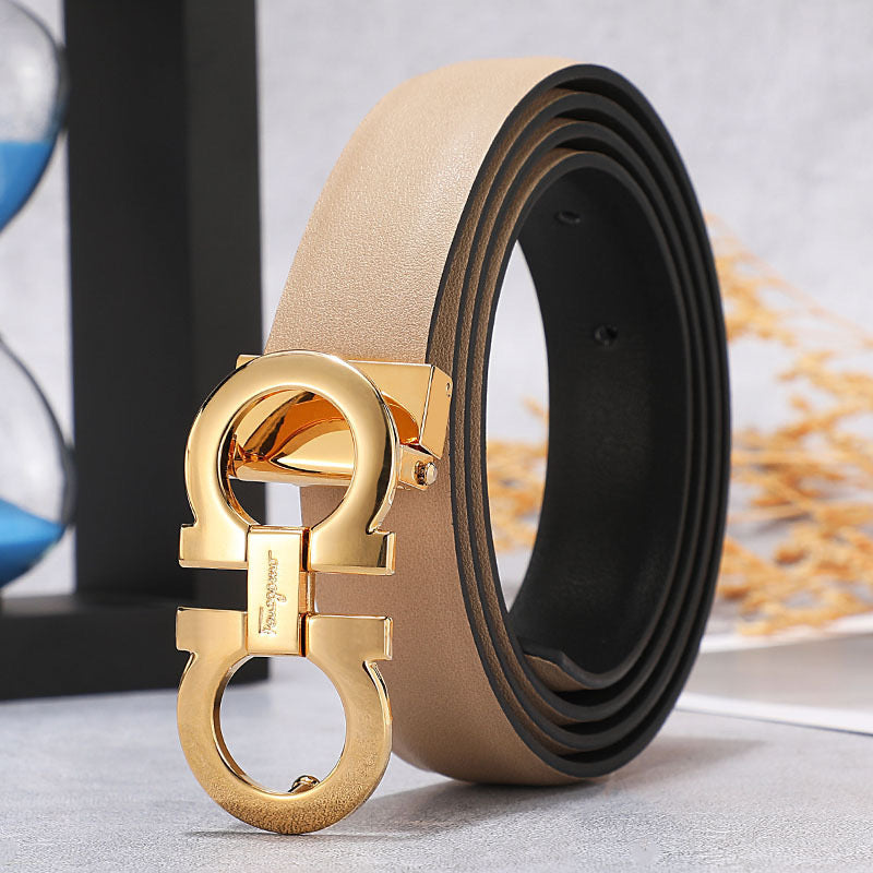 Ferragamo Belt ( 2 Buckle Shades )
