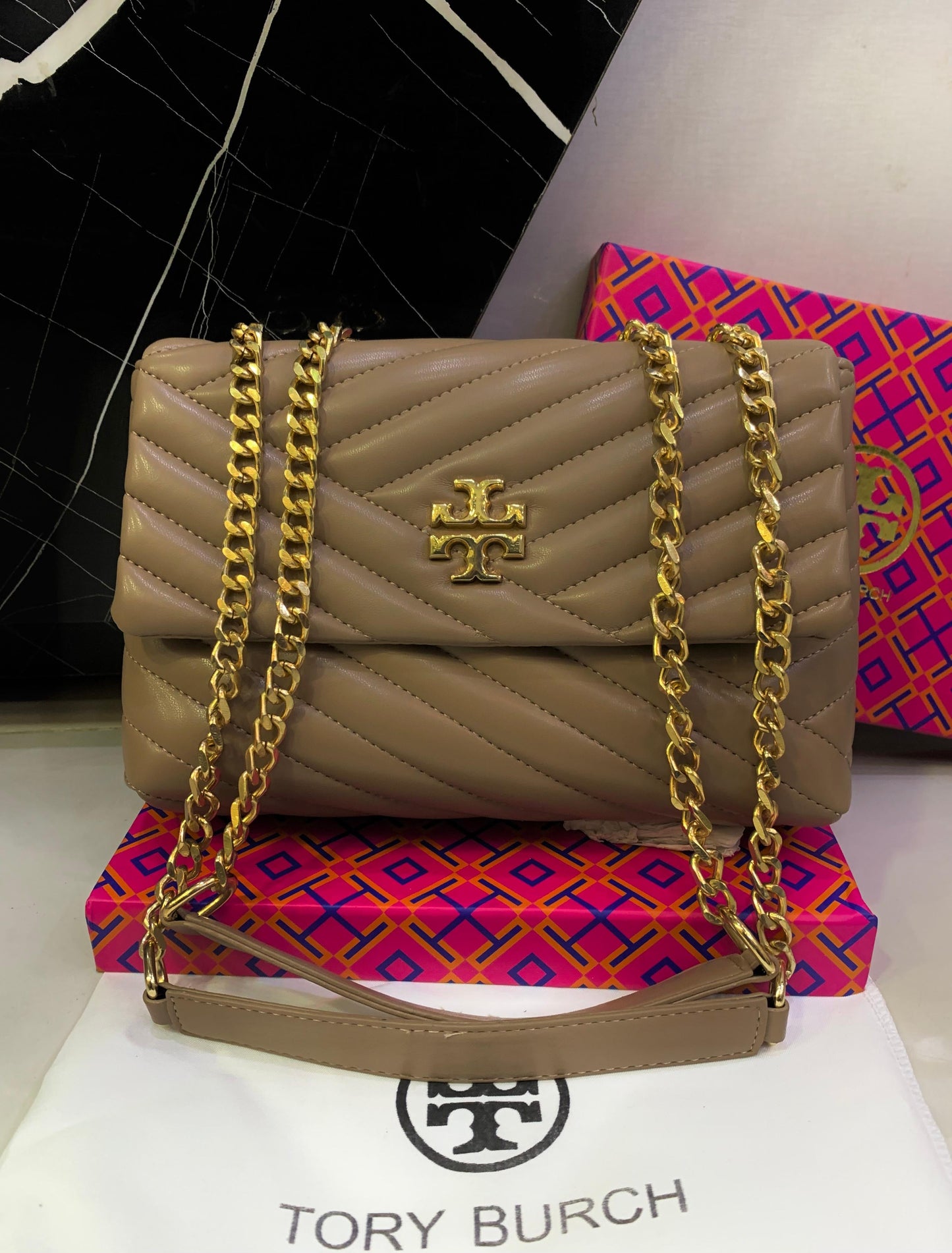 T Burch Famous Bag ( Multi colours )
