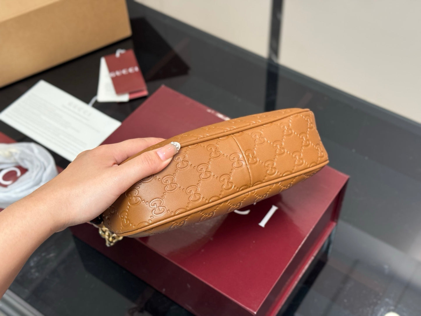 GG Ophidia Monogram Bag