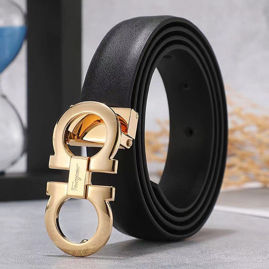 Ferragamo Belt ( 2 Buckle Shades )