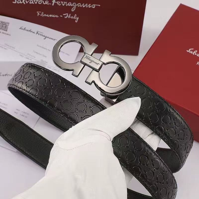 Ferragamo Belt ( 4 Buckle Shades )