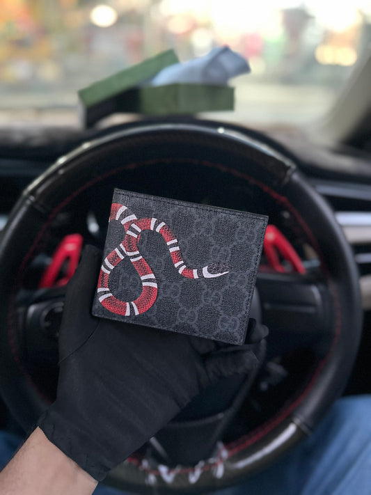 GG Famous Snake Wallet
