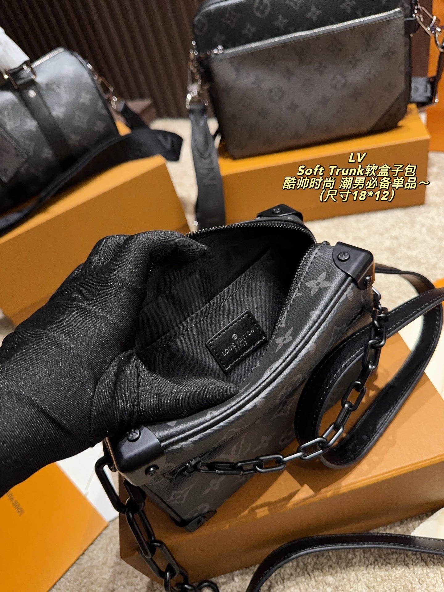 Lv Soft Trunk Bag