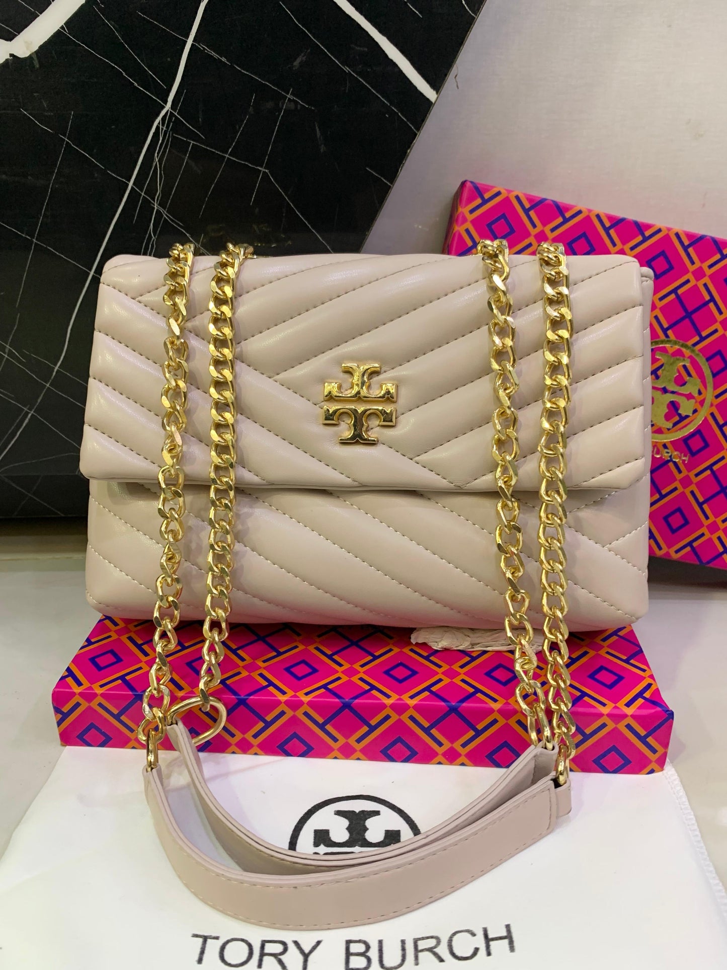T Burch Famous Bag ( Multi colours )