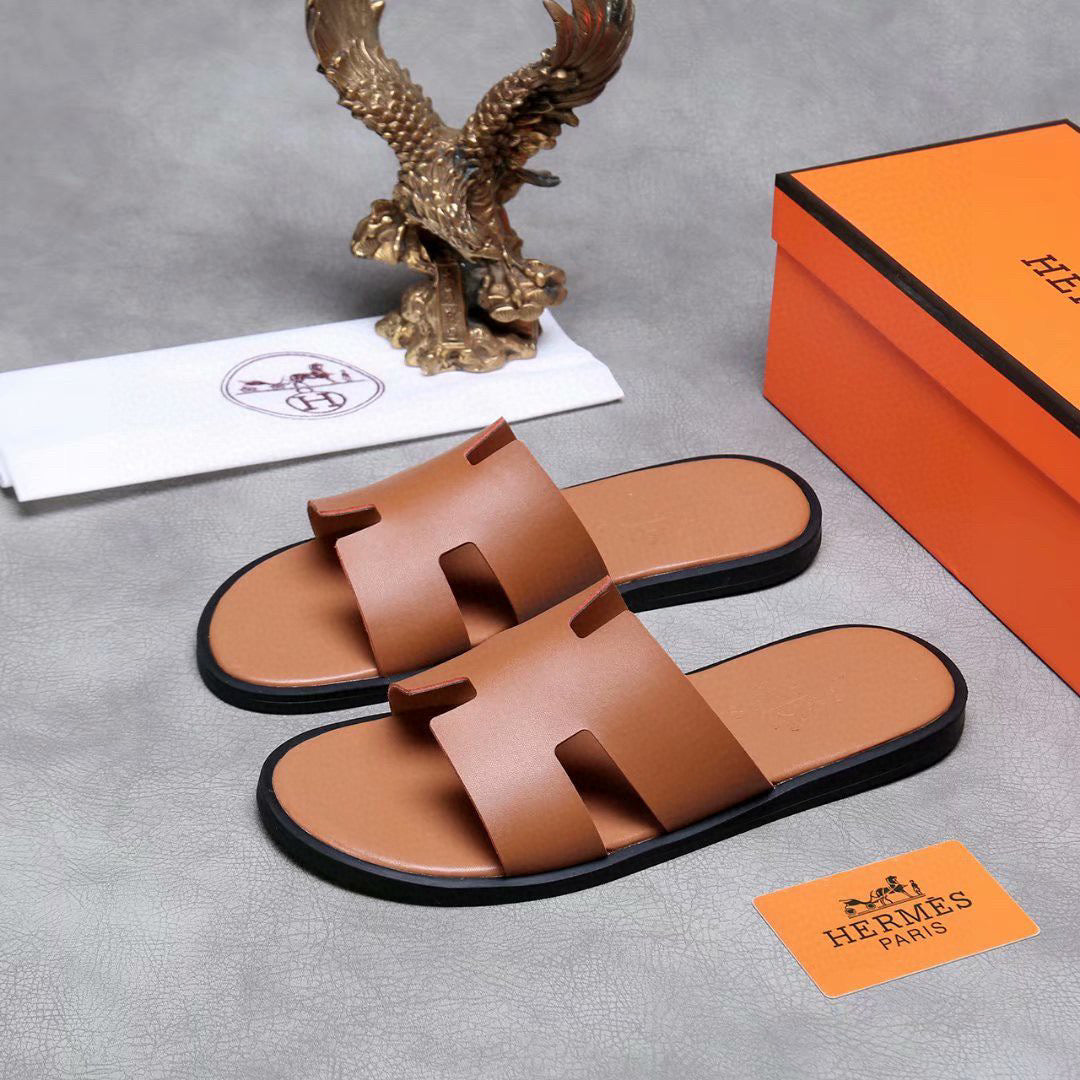 H*rmes unisex Slides