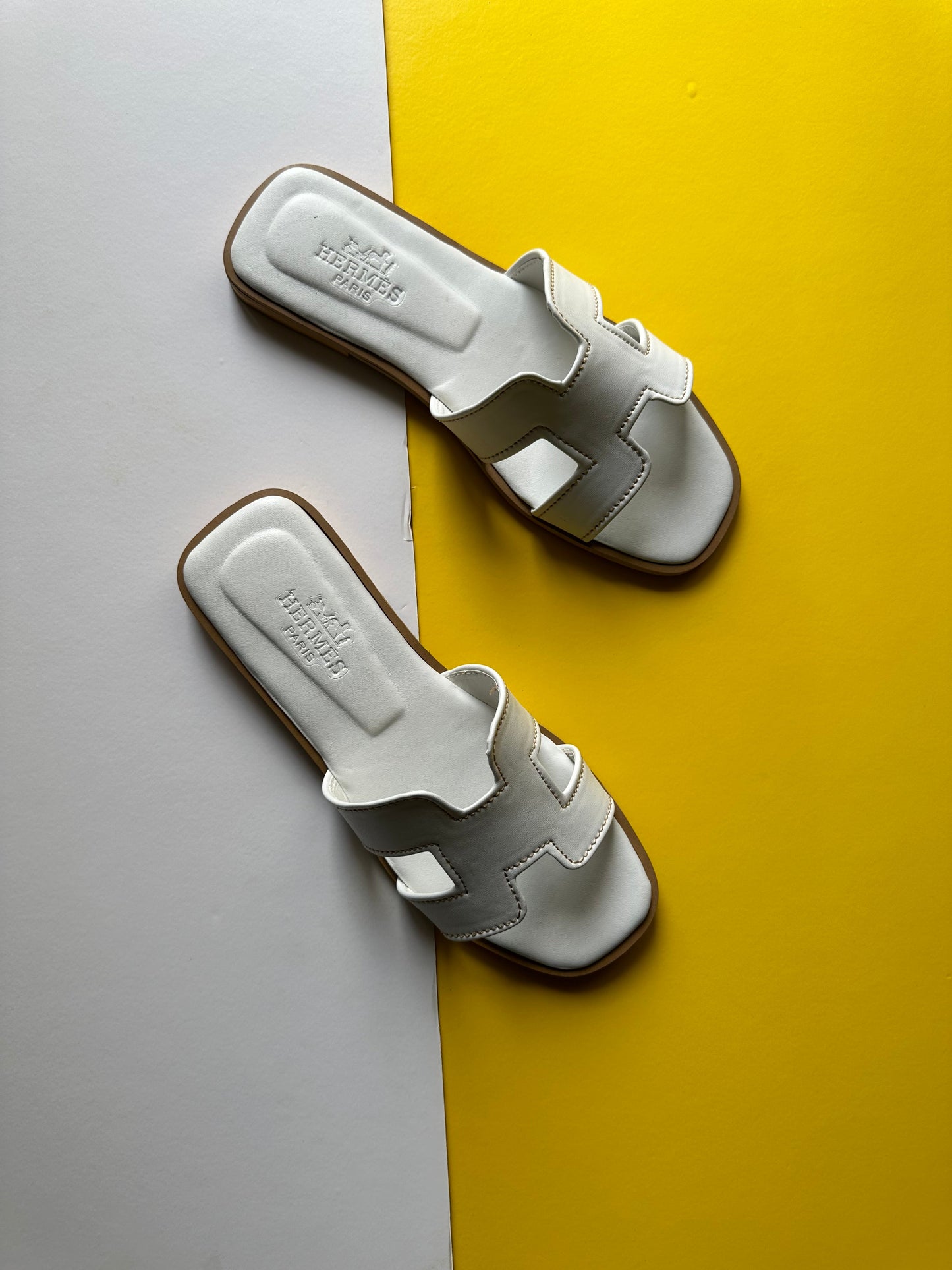 H*rmes Slide White
