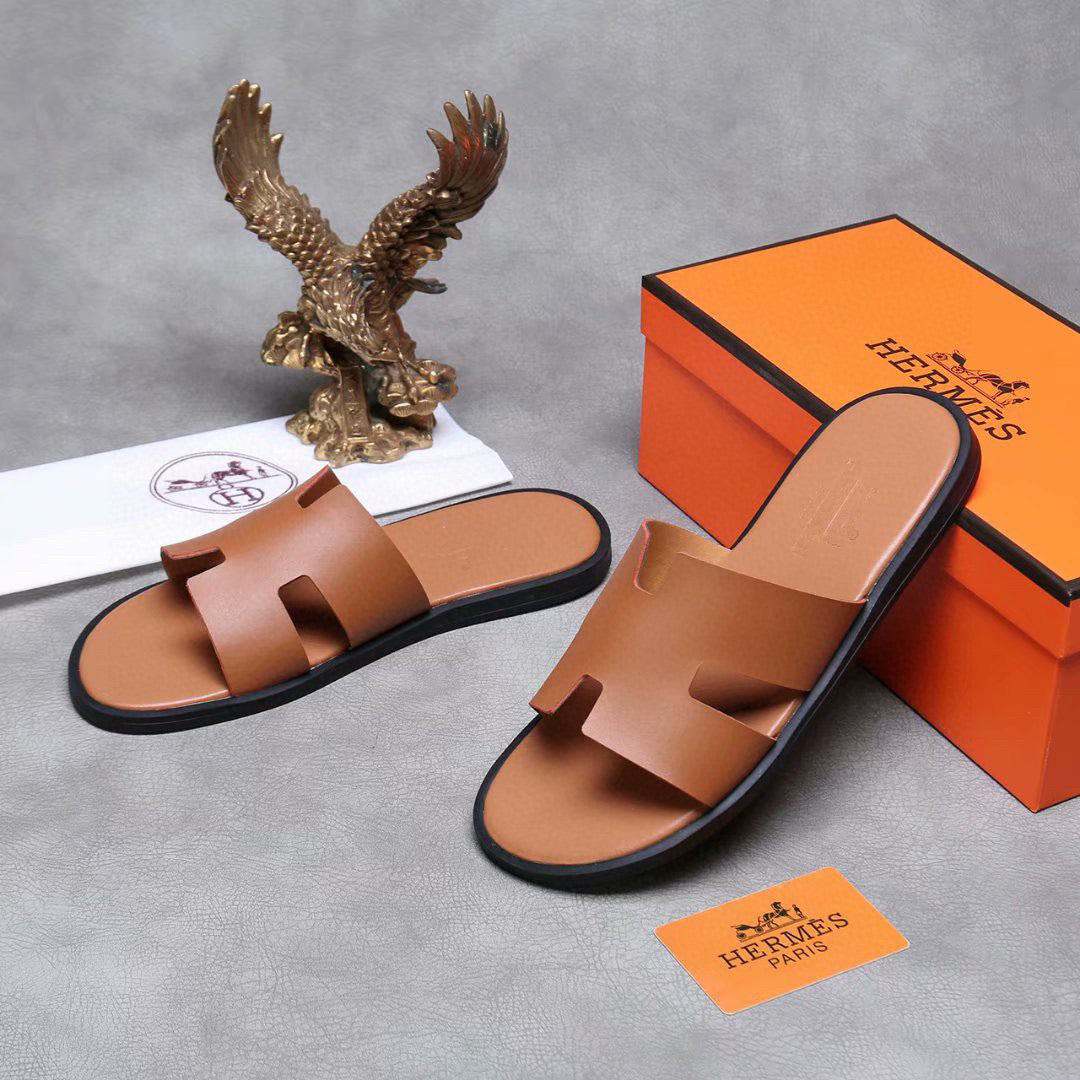 H*rmes unisex Slides