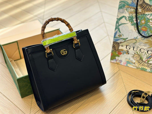 GG Diana Handbag ( Black )