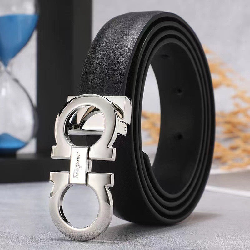 Ferragamo Belt ( 2 Buckle Shades )
