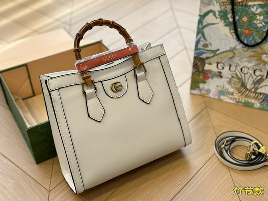 GG Diana Handbag ( White )